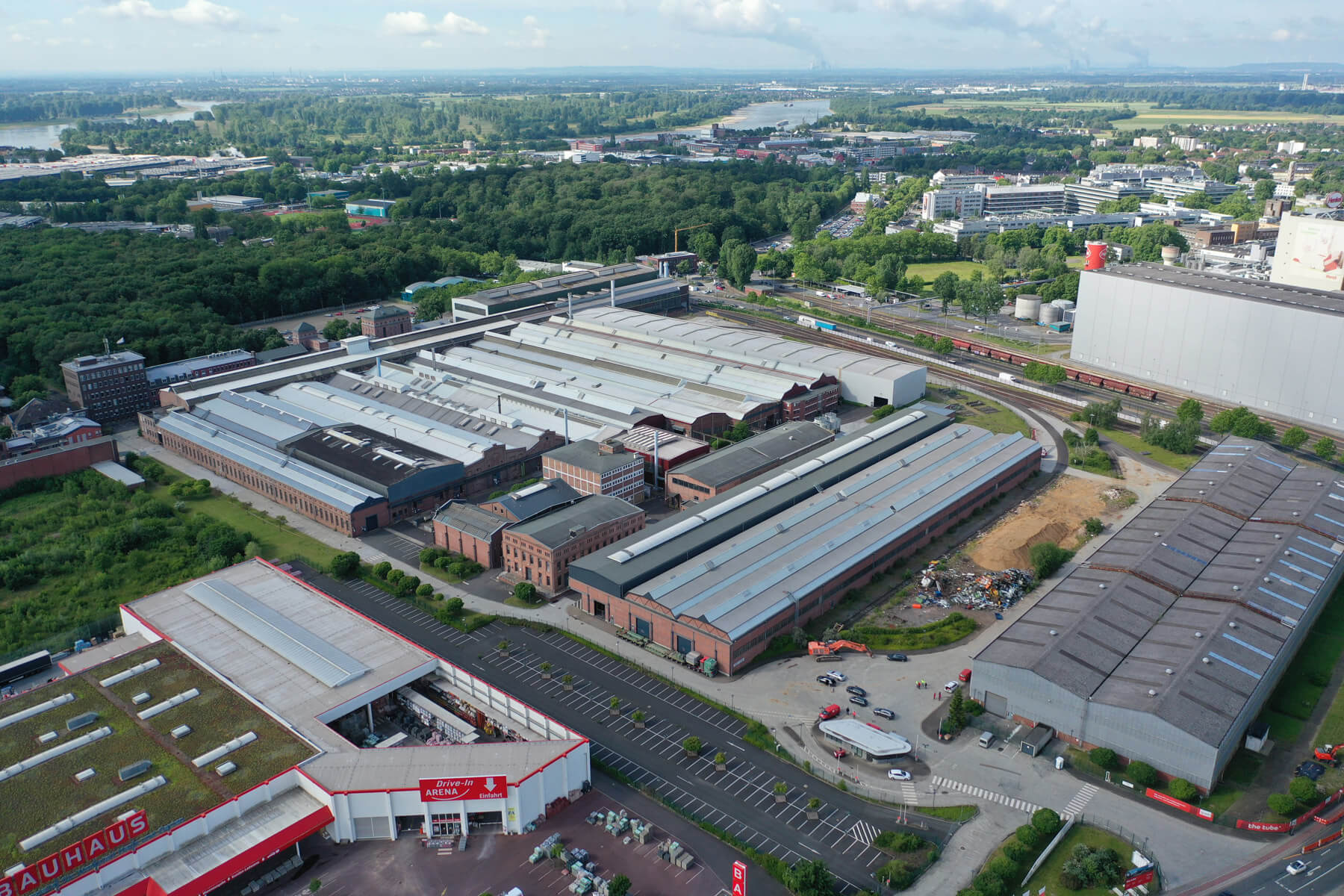 Rückbau Stahlrohrwerk Vallourec